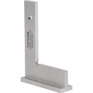 TECWERK Schlosserwinkel - Schenkell?nge 100 x 70 mm mit Anschlag – Bild 1