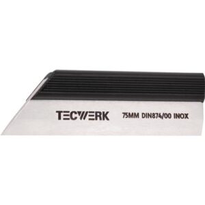 TECWERK Haarlineal - L?nge 75 mm Spezialstahl – Bild 1