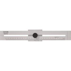 TECWERK Streichmaÿ - 200 mm mit flachem Schieber INOX – Bild 1