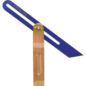 TECWERK Schmiege - Schienenl?nge 250 mm Messing – Bild 1