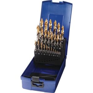 TECWERK Spiralbohrer-Satz - Nenn- 1-13x0,5 mm HSS TiN-kopfb. – Bild 1