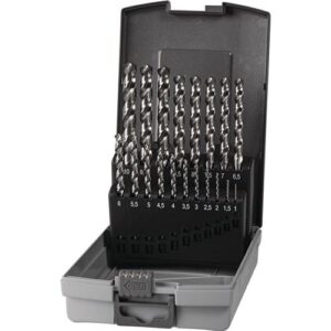 TECWERK Spiralbohrer-Satz - Nenn- 1-10x0,5 mm HSS-Co – Bild 1