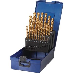 TECWERK Spiralbohrer-Satz - Nenn- 1-13x0,5 mm HSS-Co TiN – Bild 1