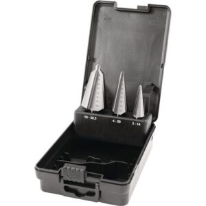 TECWERK Blechsch?lbohrer-Satz - 3-14˜/˜4-20˜/˜16-30,5 mm HSS – Bild 1