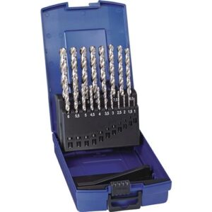 TECWERK Spiralbohrer-Satz - Nenn- 1-10x0,5 mm HSS – Bild 1