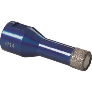 TECWERK Diamant-Fliesenbohrer -  14 mm L?nge 60,5 mm 1-teilig Segmentanzahl 1 – Bild 1
