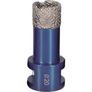 TECWERK Diamant-Fliesenbohrer -  20 mm L?nge 60,5 mm 1-teilig Segmentanzahl 1 – Bild 1