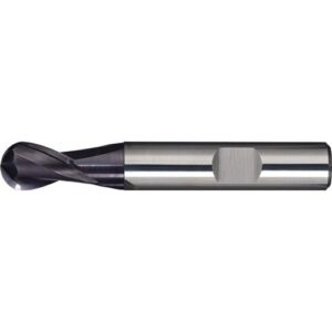 TECWERK Vollradiusfr?ser - Nenn- 18 mm Einsatzl?nge 34 mm VHM TiAlN DIN 6535 HB – Bild 1