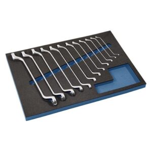 TECWERK Werkzeugmodul - 12-teilig 3/3-Modul Schlsswelweiten 6x7-30x32 mm – Bild 1