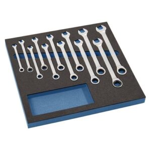 TECWERK Werkzeugmodul - 12-teilig 2/3-Modul Schlsswelweiten 8-19 mm – Bild 1