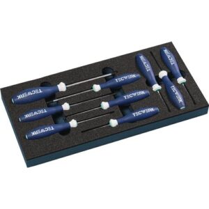 TECWERK Werkzeugmodul - 9-teilig 1/3-Modul T 6-T 30 – Bild 1