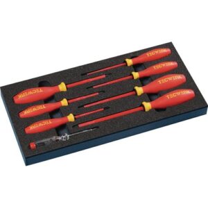 TECWERK Werkzeugmodul - 8-teilig 1/3-Modul Schlitz 2,5-6,5 / PH 1, 2 – Bild 1
