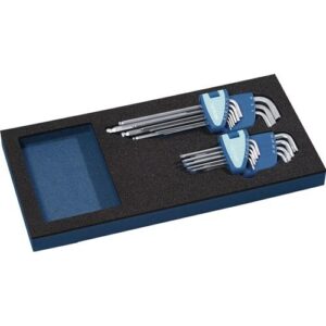 TECWERK Werkzeugmodul - 18-teilig 1/3-Modul SW 1,5-10mm,T9-T45 – Bild 1