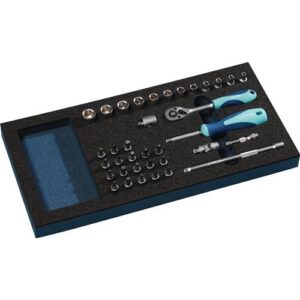 TECWERK Werkzeugmodul - 36-teilig 1/3-Modul Steckschlssel – Bild 1