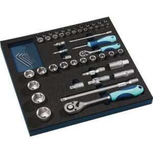 TECWERK Werkzeugmodul - 55-teilig 2/3-Modul Steckschlssel – Bild 1