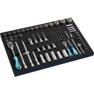 TECWERK Werkzeugmodul - 71-teilig 3/3-Modul Steckschlssel – Bild 1