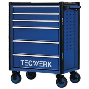 TECWERK Werkzeugwagen - B745xT475xH950mm 300 kg 6 Schubladen – Bild 1