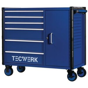 TECWERK Rollwerkbank - Auÿen-B1105xT470xH950mm Schubladenanzahl 6 30 kg – Bild 1