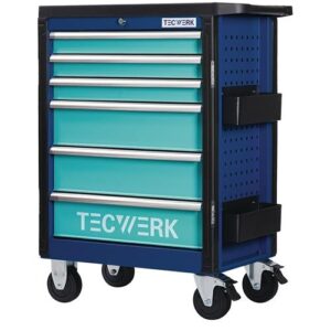 TECWERK Werkzeugwagen - B760xT465xH1030mm 500 kg 6 Schubladen – Bild 1