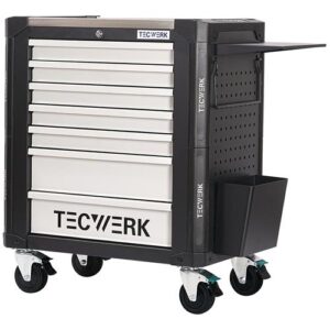 TECWERK Werkzeugwagen - B845xT515xH1015mm 650 kg 7 Schubladen – Bild 1