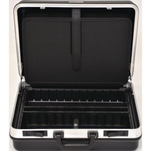 TECWERK Schalenkoffer - B490xT188xH365mm mit Werkzeugtaschen 24,5 l ABS-Kunststoff – Bild 1