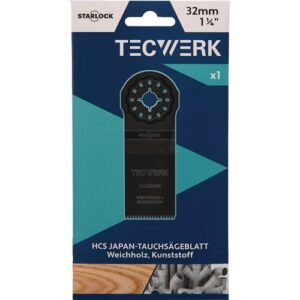 TECWERK Tauchs?gebl?tter - Breite 32 mm Eintauchtiefe 42 mm 1 St. Starlock – Bild 3