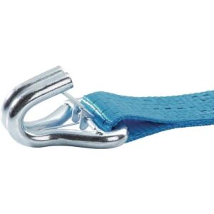 TECWERK Zurrgurt - L?nge 8 m Breite 50 mm mit Ratsche + Spitzhaken mit Sicherung – Bild 3