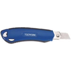 TECWERK Cuttermesser - Klingenbreite 18 mm L?nge 166 mm Aluminium – Bild 3