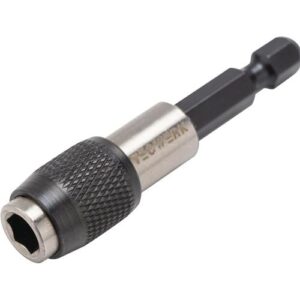 TECWERK Bithalter - 1/4 ? F 6,3 1/4 ? C 6,3 Schnellwechselfutter – Bild 3