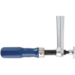 TECWERK Ganzstahlschraubzwinge - Spannweite 500 mm Ausladung 120 mm Holzgriff – Bild 3