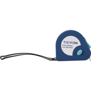 TECWERK Taschenrollbandmaÿ - L?nge 5 m Breite 19 mm mm/cm EG II Kunststoff Automatic – Bild 3