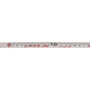 TECWERK Kapselbandmaÿ - L?nge 20 m Bandbreite 13 mm 2 mm/cm EG II – Bild 3