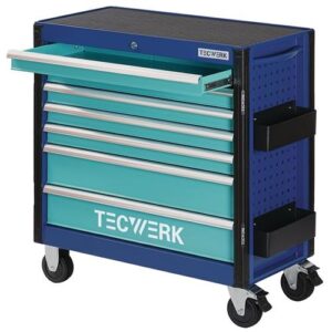 TECWERK Werkzeugwagen - B960xT465xH1020mm 500 kg 7 Schubladen – Bild 3