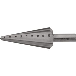 TECWERK Blechsch?lbohrer - Bohrbereich 4-20 mm HSS-Co Gesamtl?nge 71 mm – Bild 1