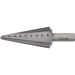 TECWERK Blechsch?lbohrer - Bohrbereich 4-20 mm HSS Gesamtl?nge 71 mm – Bild 1