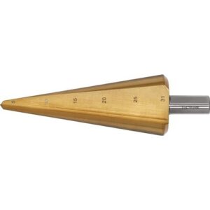 TECWERK Blechsch?lbohrer - Bohrbereich 5-31 mm HSS TiN Gesamtl?nge 103 mm – Bild 1