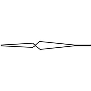 TECWERK L?tkreuzpinzette - Gesamtl?nge 160 mm gebogene Spitzen Edelstahl – Bild 3