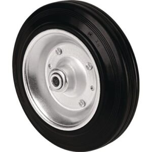 TECWERK Ersatzrad - Rad- 200 mm Tragf?higkeit 205 kg Vollgummi schwarz – Bild 1