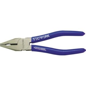 TECWERK Kombizange - L?nge 180 mm poliert Kunststoffberzug – Bild 1