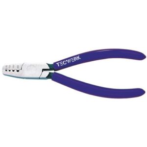 TECWERK Aderendhlsenzange - Gesamtl?nge 180 mm 0,25 - 16,0 (AWG 23 - 5) mm poliert – Bild 1