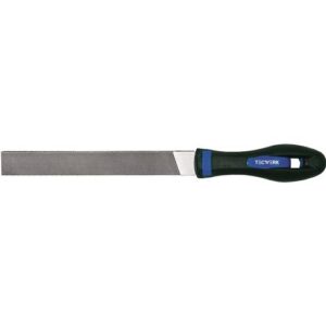 TECWERK Werkstattfeile - L?nge 250 mm Querschnitt 25 x 6 mm Hieb 2 Flachstumpf – Bild 1