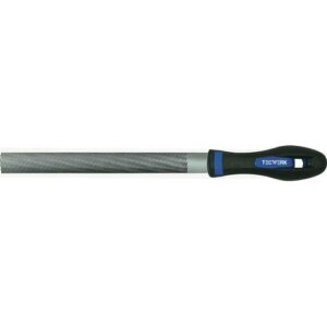 TECWERK Werkstattfeile - L?nge 250 mm Querschnitt 25 x 7 mm Hieb 2 Halbrund – Bild 1