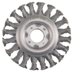 TECWERK Rundbrste -  178 mm Drahtst?rke 0,5 mm VA-Draht 13 mm – Bild 1