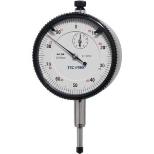 TECWERK Messuhr - 10 mm Ablesung 0,01 mm – Bild 1