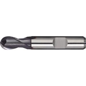 TECWERK Vollradiusfr?ser - Nenn- 2 mm Einsatzl?nge 10 mm HSS-Co8 TiCN DIN 1835 B – Bild 1