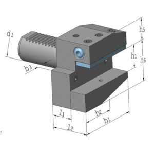 TECWERK Radialwerkzeughalter - VDI40 links – Bild 3