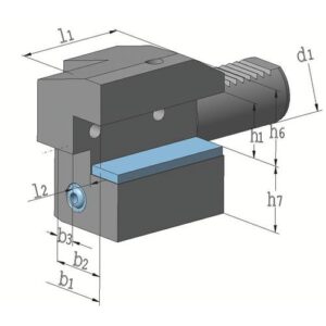 TECWERK Axialwerkzeughalter - VDI30 rechts – Bild 3