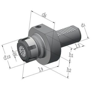 TECWERK Werkzeughalter - Spann- 2-20 mm VDI30 – Bild 3