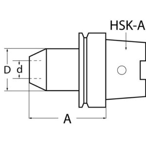 TECWERK Fl?chenspannfutter - Spann- 8 mm HSK-A63 – Bild 3