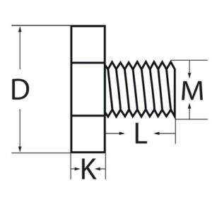 TECWERK Fr?seranzugsschraube - M8 fr Spann- 16 mm – Bild 3